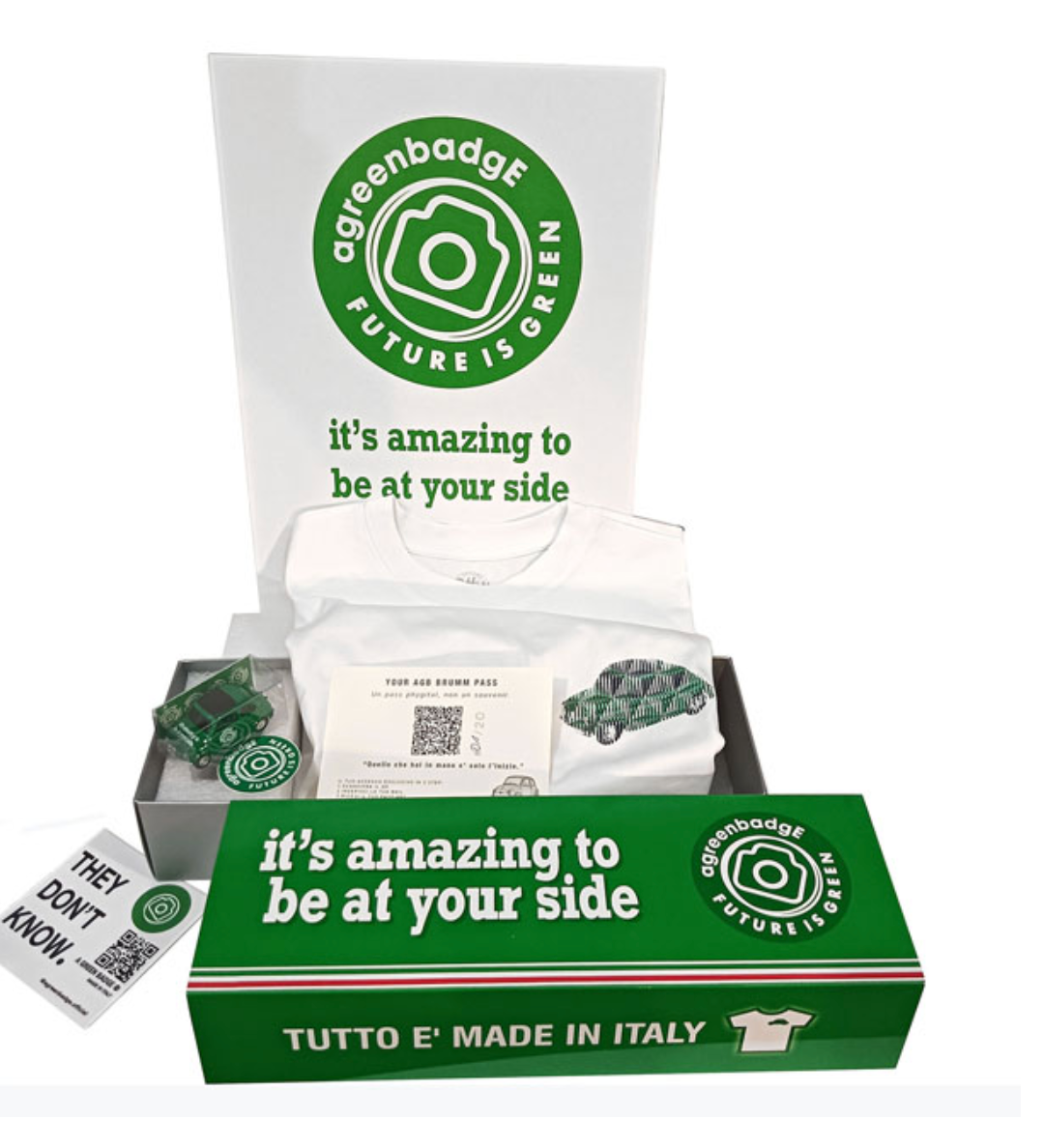 A Green Badge × Brumm: A Limited Fiat 500 Collectible Between Design, Fashion and Digital Identity