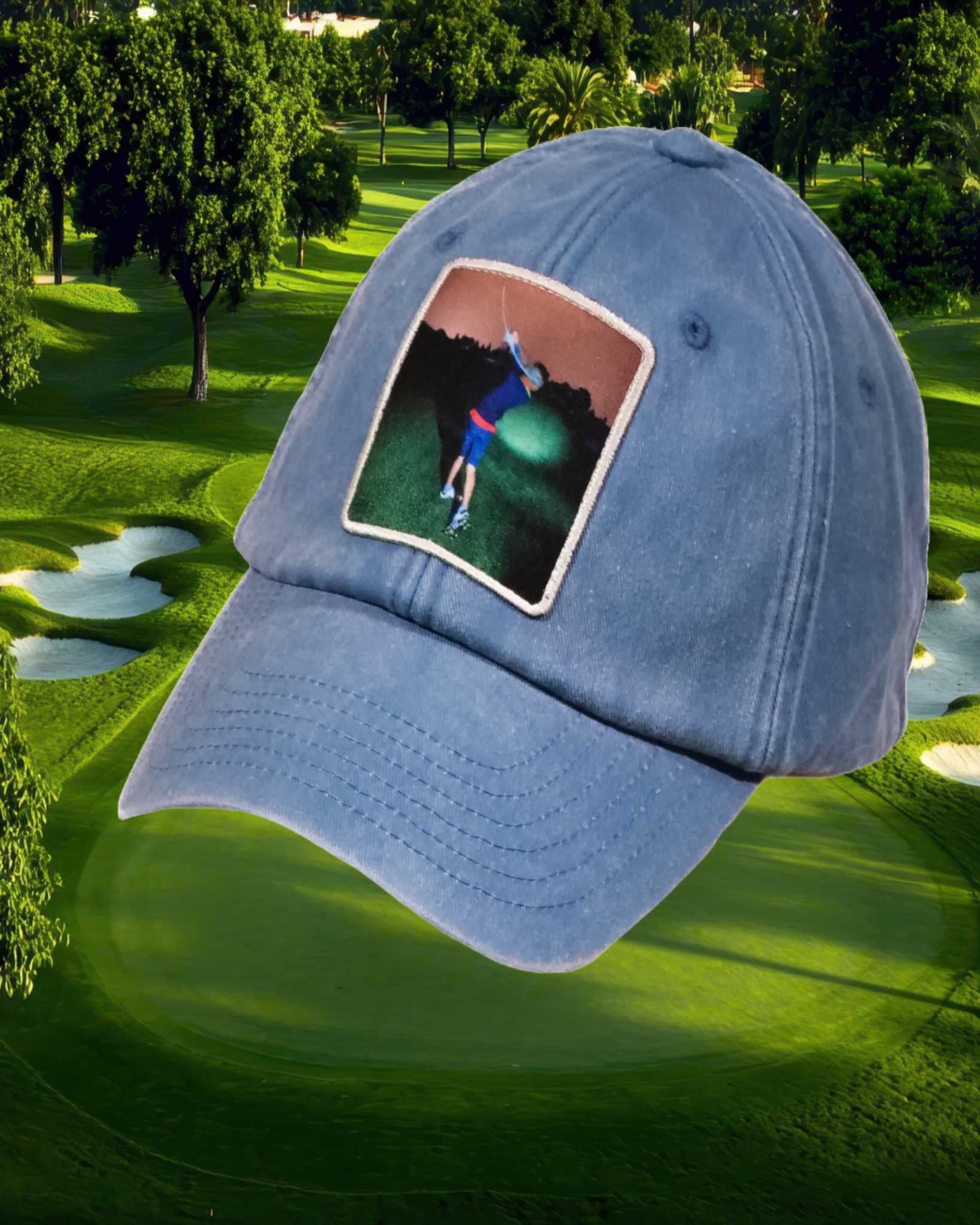 Cappellino da Golf AGB Augusta – design sportivo Made in Italy firmato A Green Badge