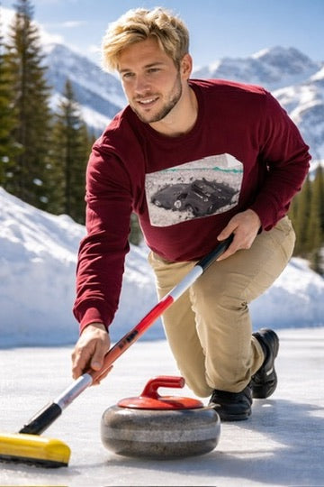 ICON LIMITED EDITION BLUE NAVY GUY SWEATSHIRT