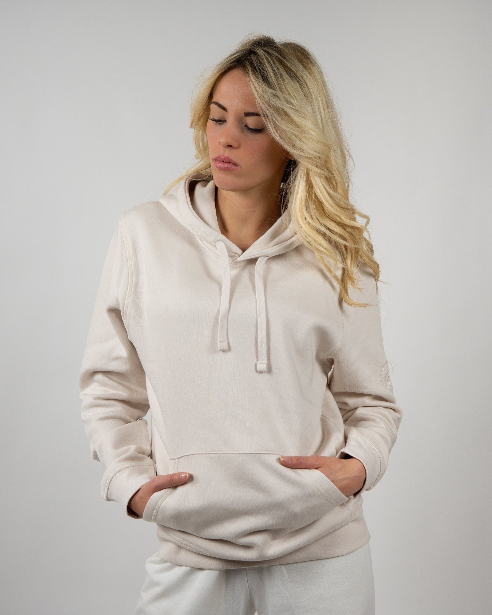 ADIRONDAK HOODIE SWEATSHIRT LADY - HOODIE SWEATSHIRT A Green Badge - Streetwear Sostenibile Made in Italy