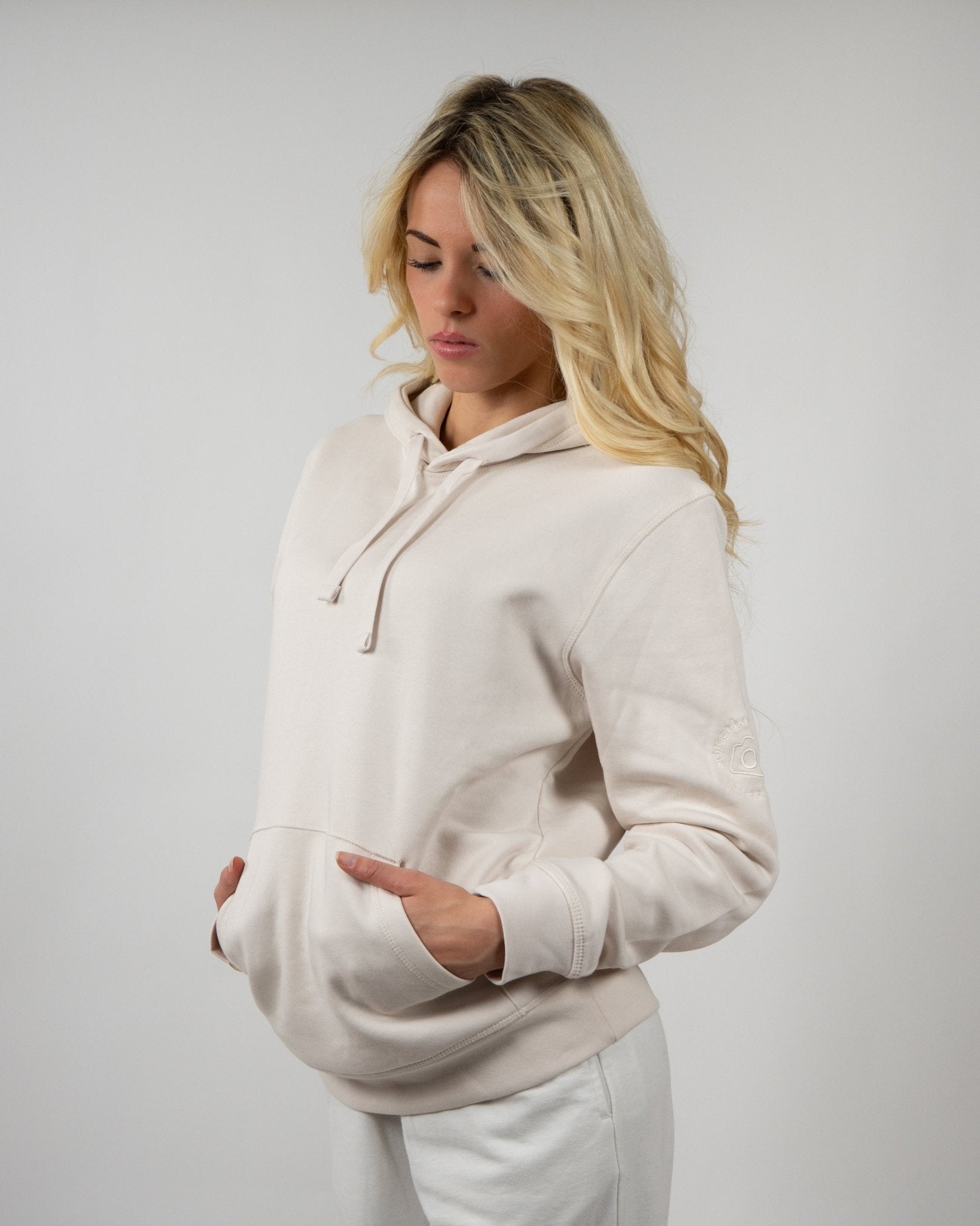 ADIRONDAK HOODIE SWEATSHIRT LADY - HOODIE SWEATSHIRT A Green Badge - Streetwear Sostenibile Made in Italy