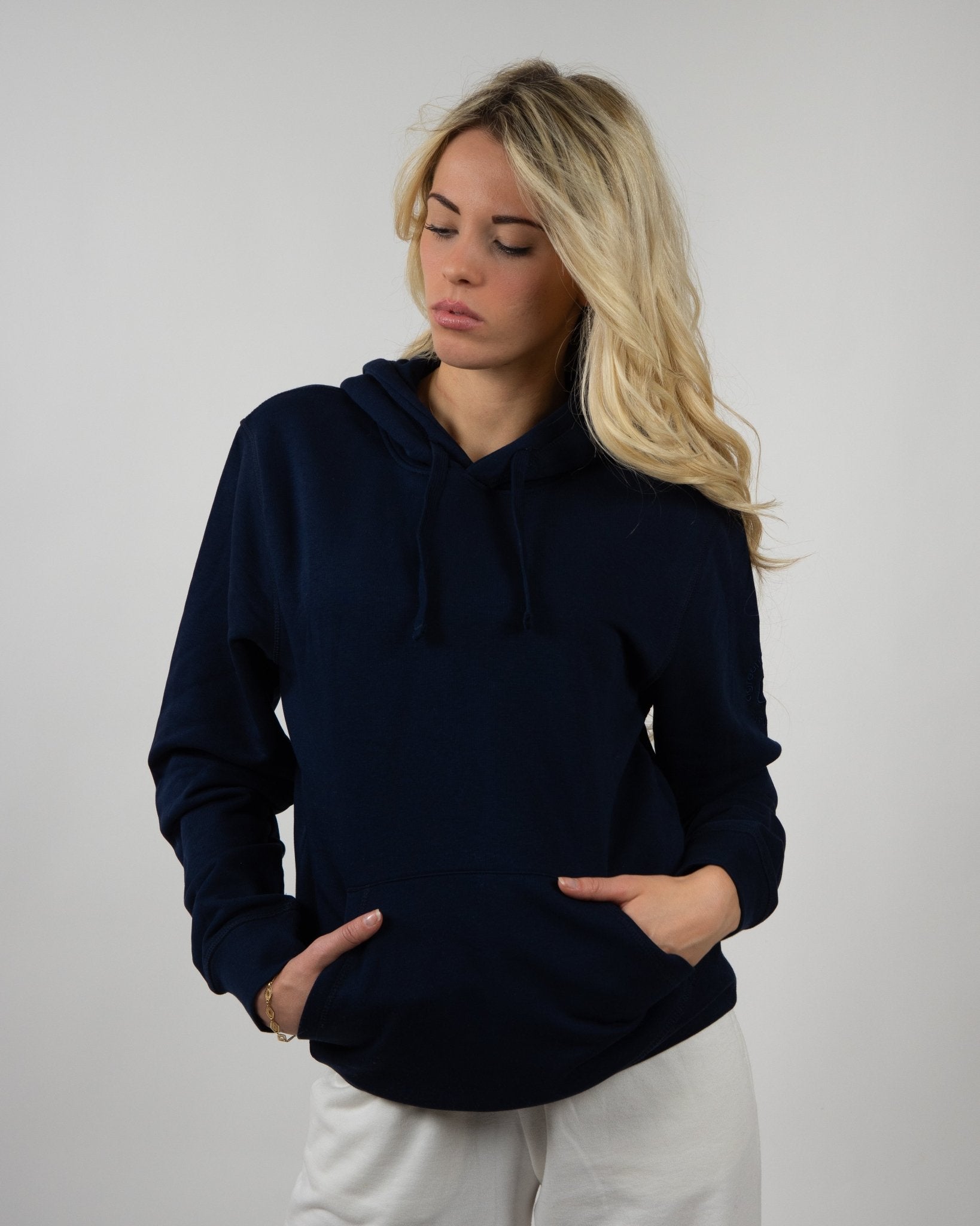 ADIRONDAK HOODIE SWEATSHIRT LADY - HOODIE SWEATSHIRT A Green Badge - Streetwear Sostenibile Made in Italy