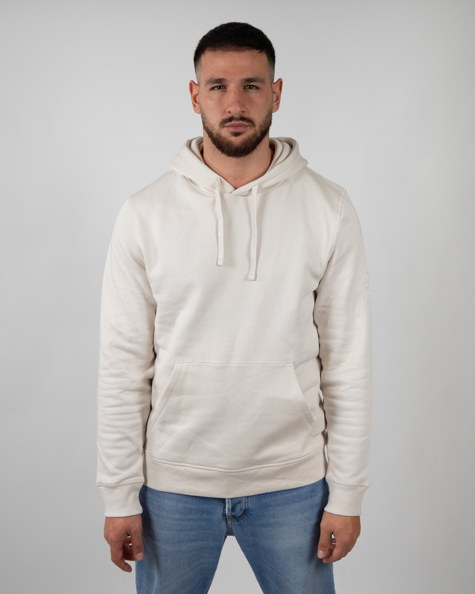 ADIRONDAK HOODIE SWEATSHIRT MAN - HOODIE SWEATSHIRT A Green Badge - Streetwear Sostenibile Made in Italy
