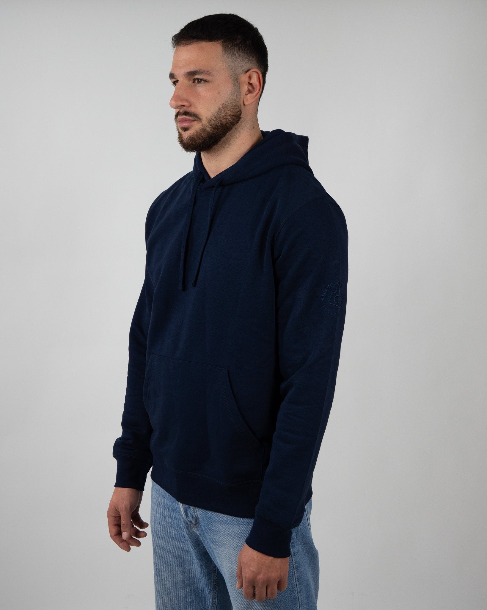 ADIRONDAK HOODIE SWEATSHIRT MAN - HOODIE SWEATSHIRT A Green Badge - Streetwear Sostenibile Made in Italy