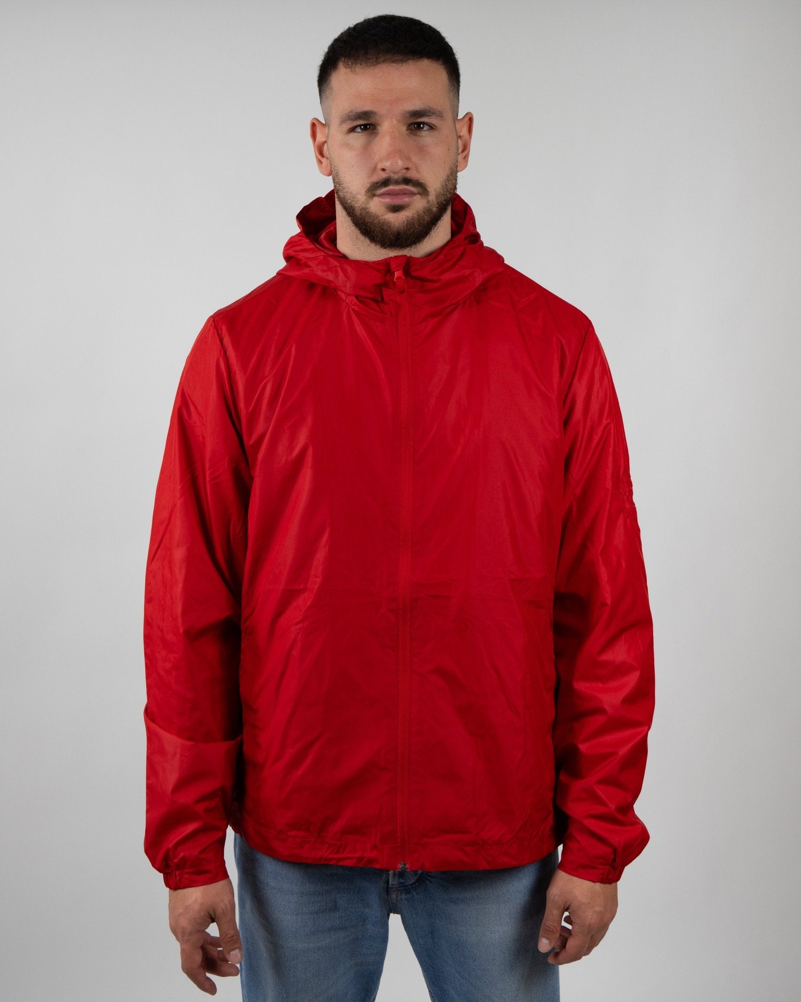 AGREENDOUBLEW WATERANDWIND MAN - Capispalla A Green Badge - Streetwear Sostenibile Made in Italy