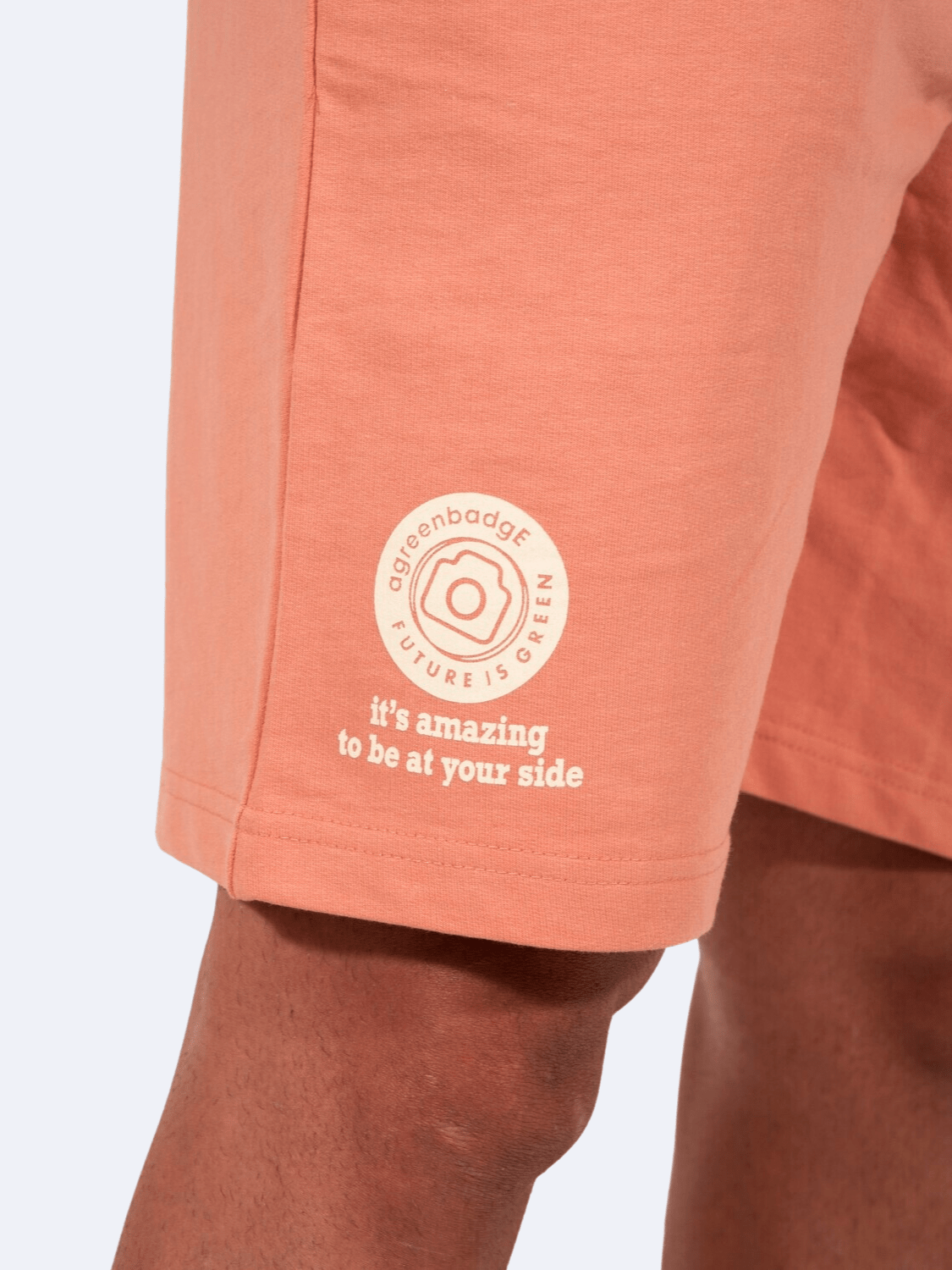 COMPLETO ATHLEISURE AZZURRO MAN - Tute e Completi A Green Badge - Streetwear Sostenibile Made in Italy