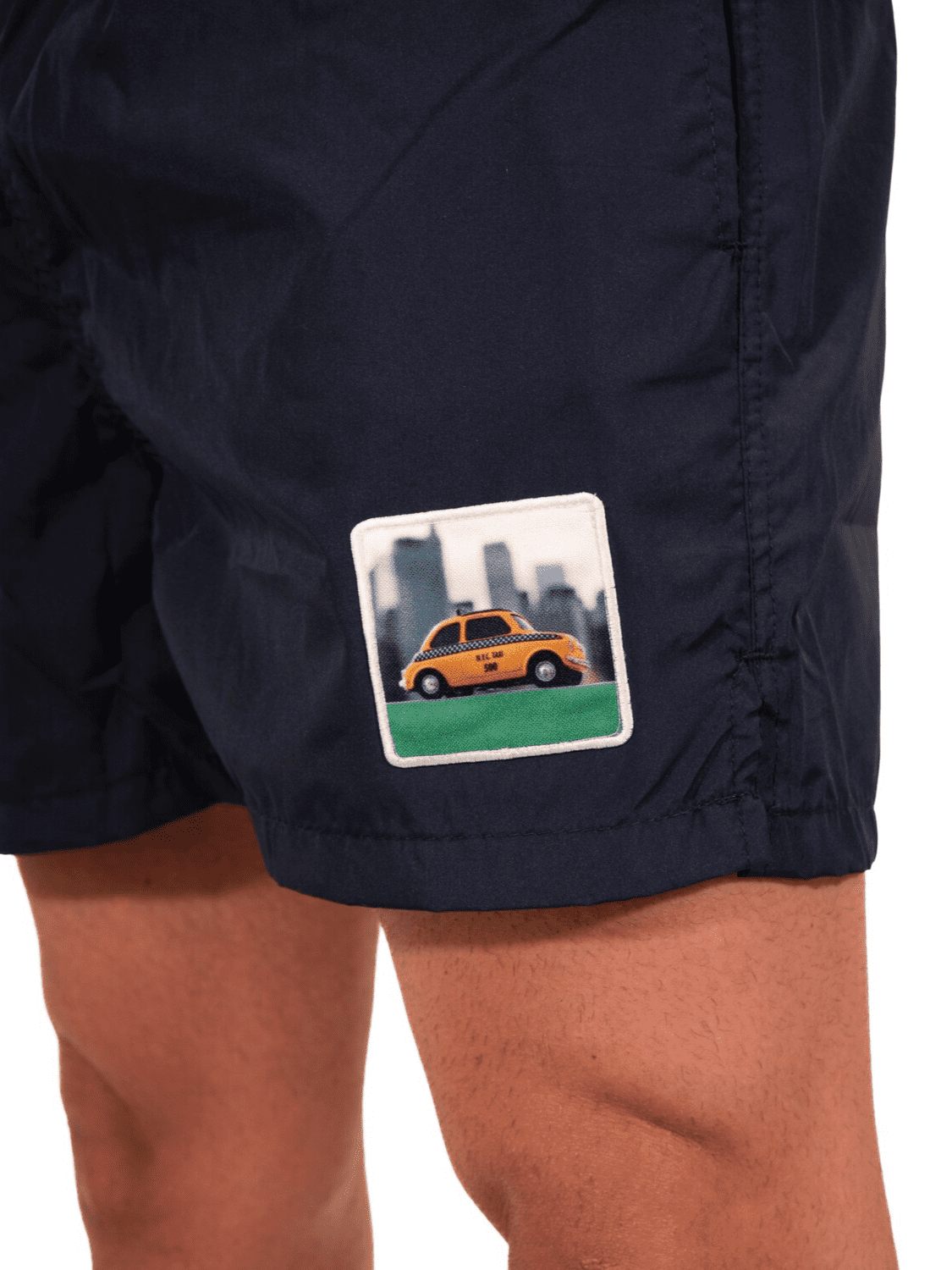 COSTUME BROOKLYN SEA BLU NAVY - Costumi A Green Badge - Streetwear Sostenibile Made in Italy