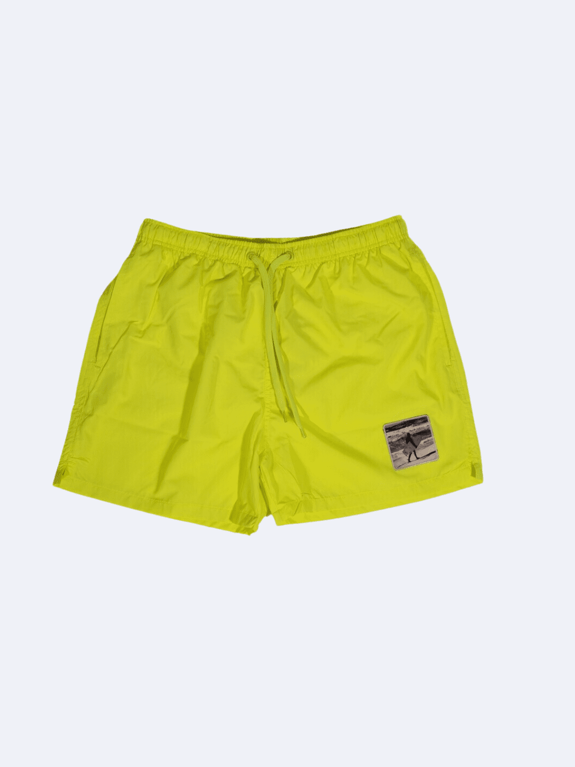 COSTUME SURFER GIALLO - Costumi A Green Badge - Streetwear Sostenibile Made in Italy