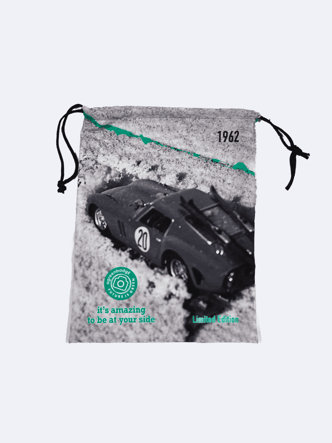 ICON LIMITED EDITION SACCA - Limited Edition A Green Badge - Streetwear Sostenibile Made in Italy