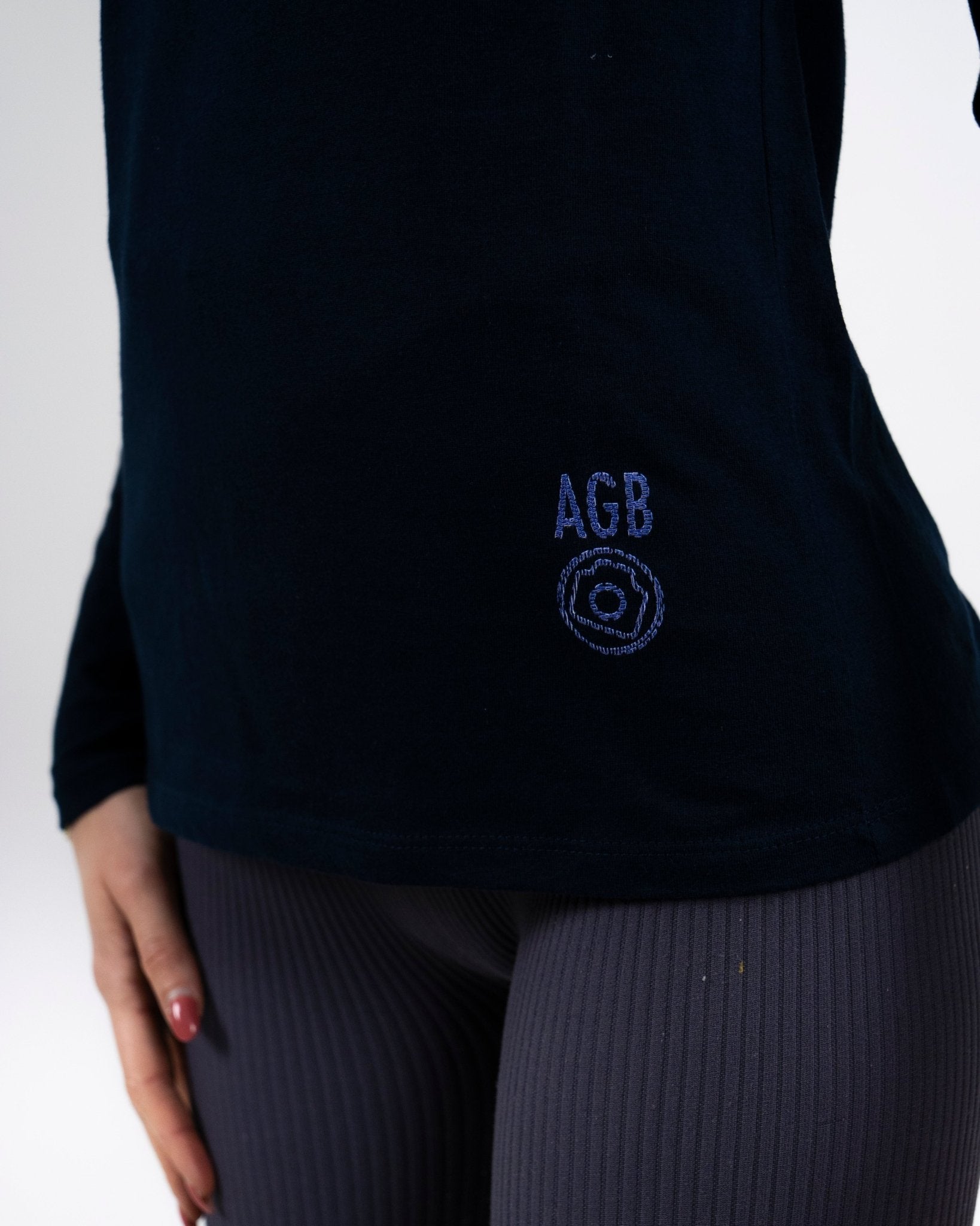 LONG SLEEVE - T-Shirt maniche lunghe A Green Badge - Streetwear Sostenibile Made in Italy