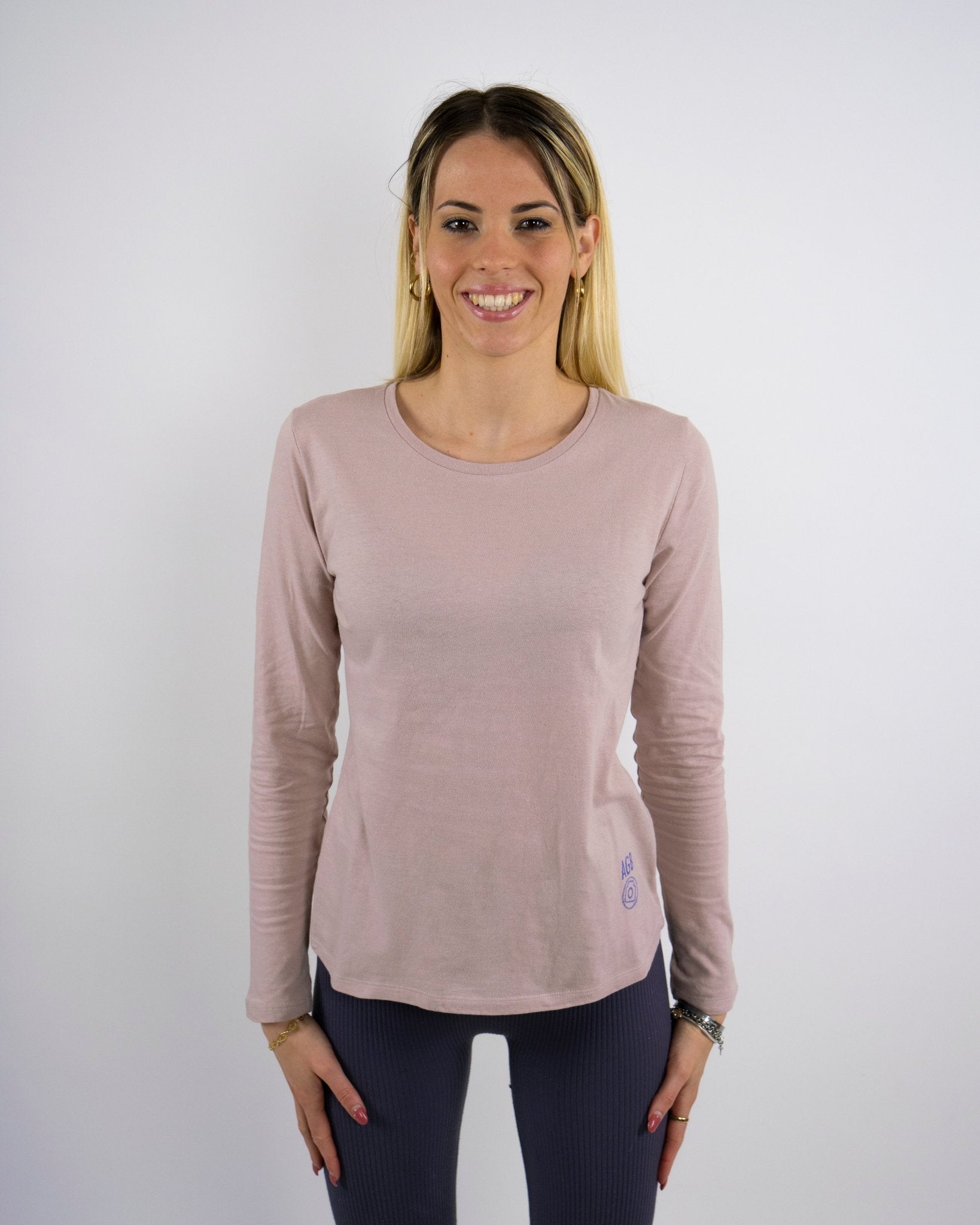 LONG SLEEVE - T-Shirt maniche lunghe A Green Badge - Streetwear Sostenibile Made in Italy