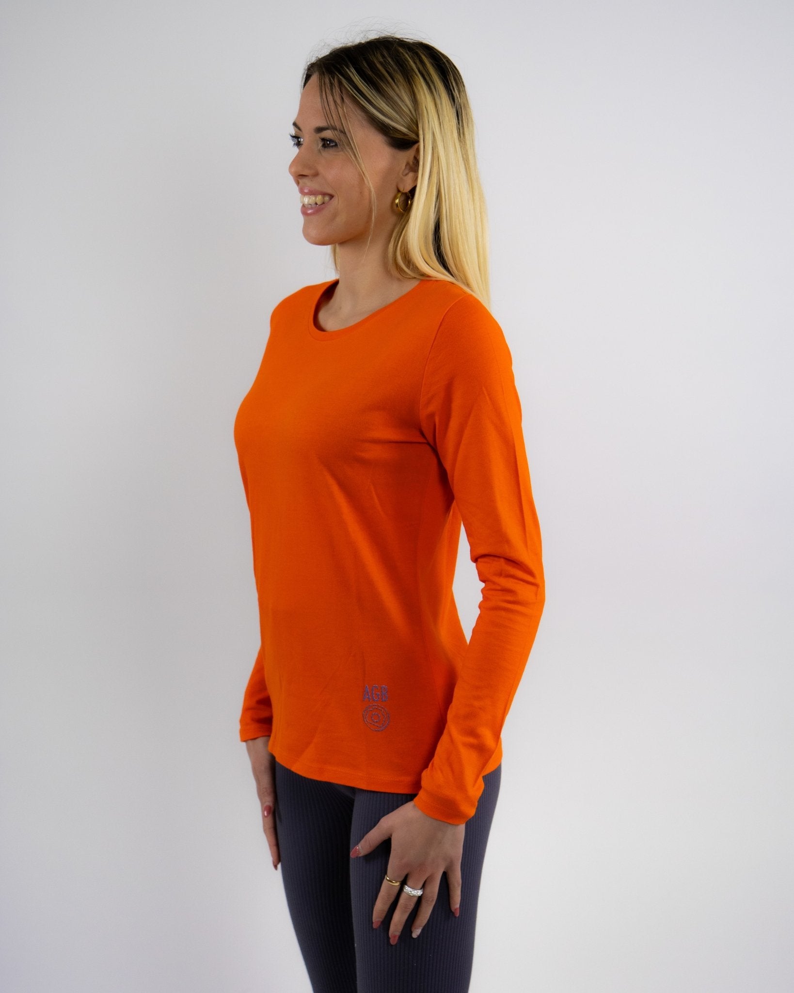 LONG SLEEVE - T-Shirt maniche lunghe A Green Badge - Streetwear Sostenibile Made in Italy