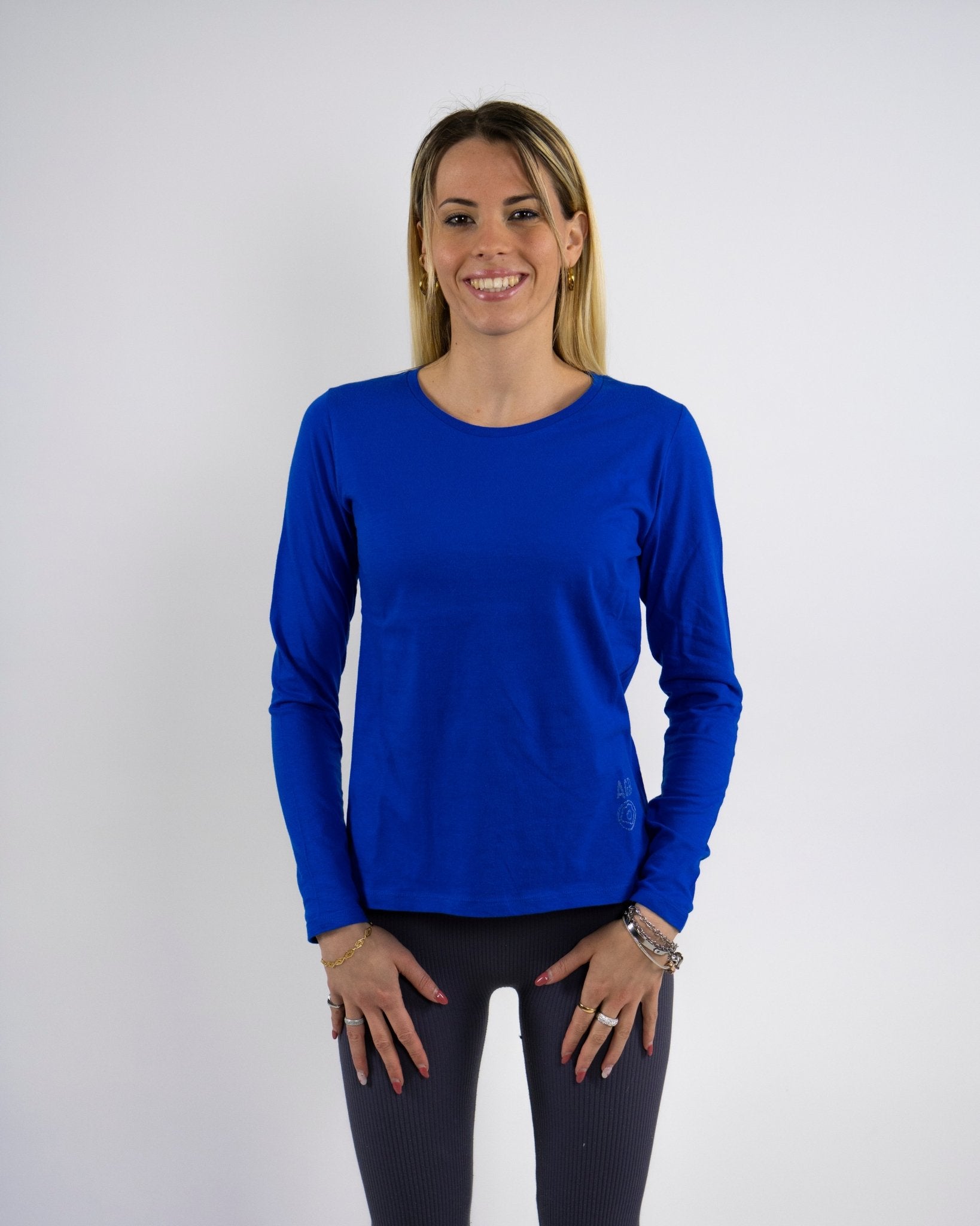 LONG SLEEVE - T-Shirt maniche lunghe A Green Badge - Streetwear Sostenibile Made in Italy