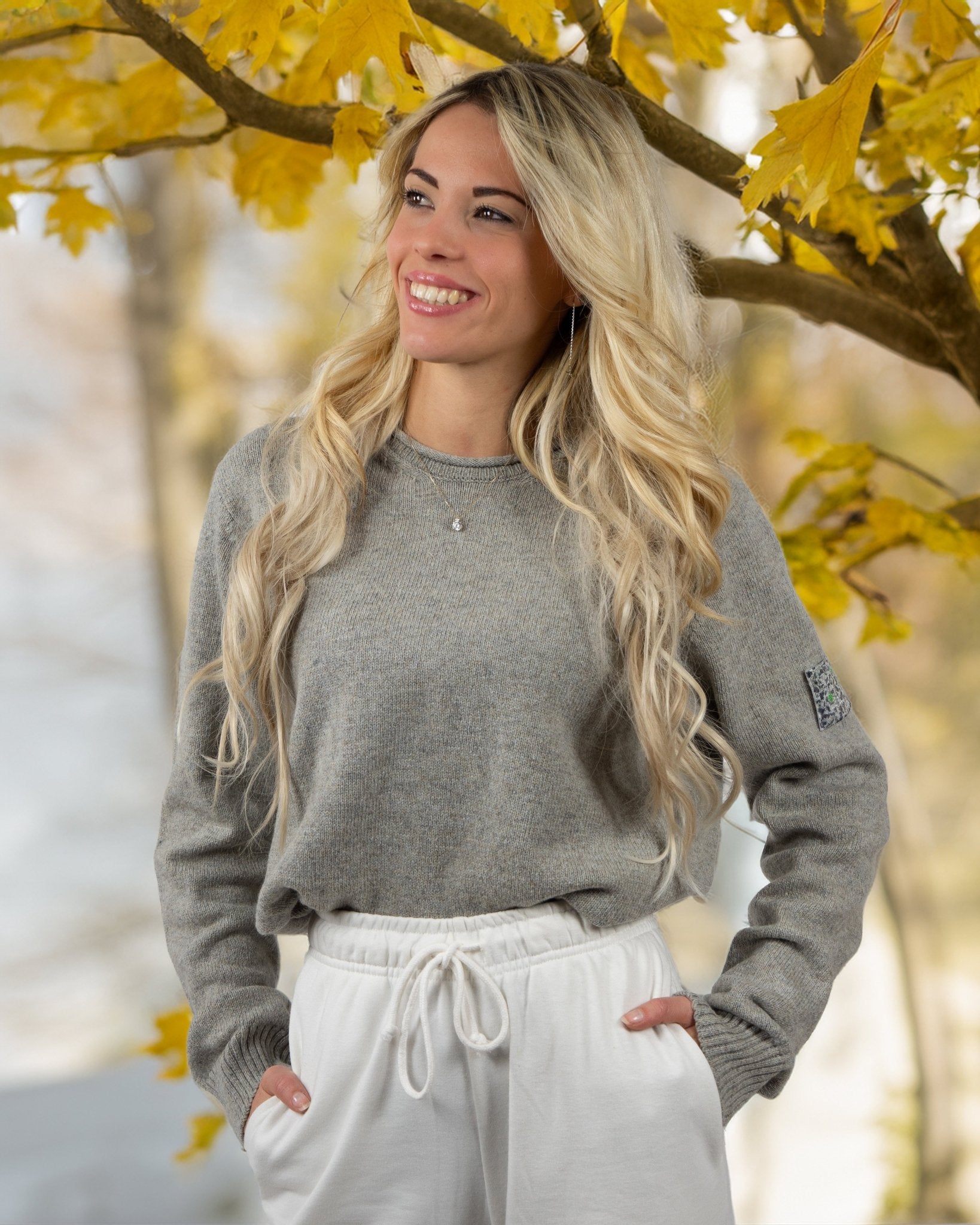 RODI LADY - Pullover A Green Badge - Streetwear Sostenibile Made in Italy