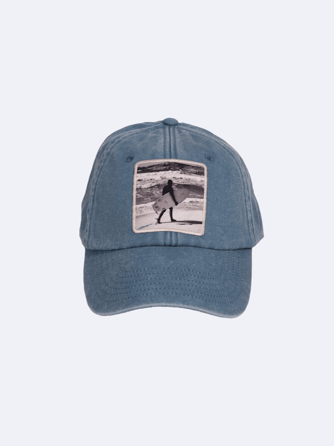 SURFER BASEBALL CAP MILITARE - Cappellini e Accessori A Green Badge - Streetwear Sostenibile Made in Italy