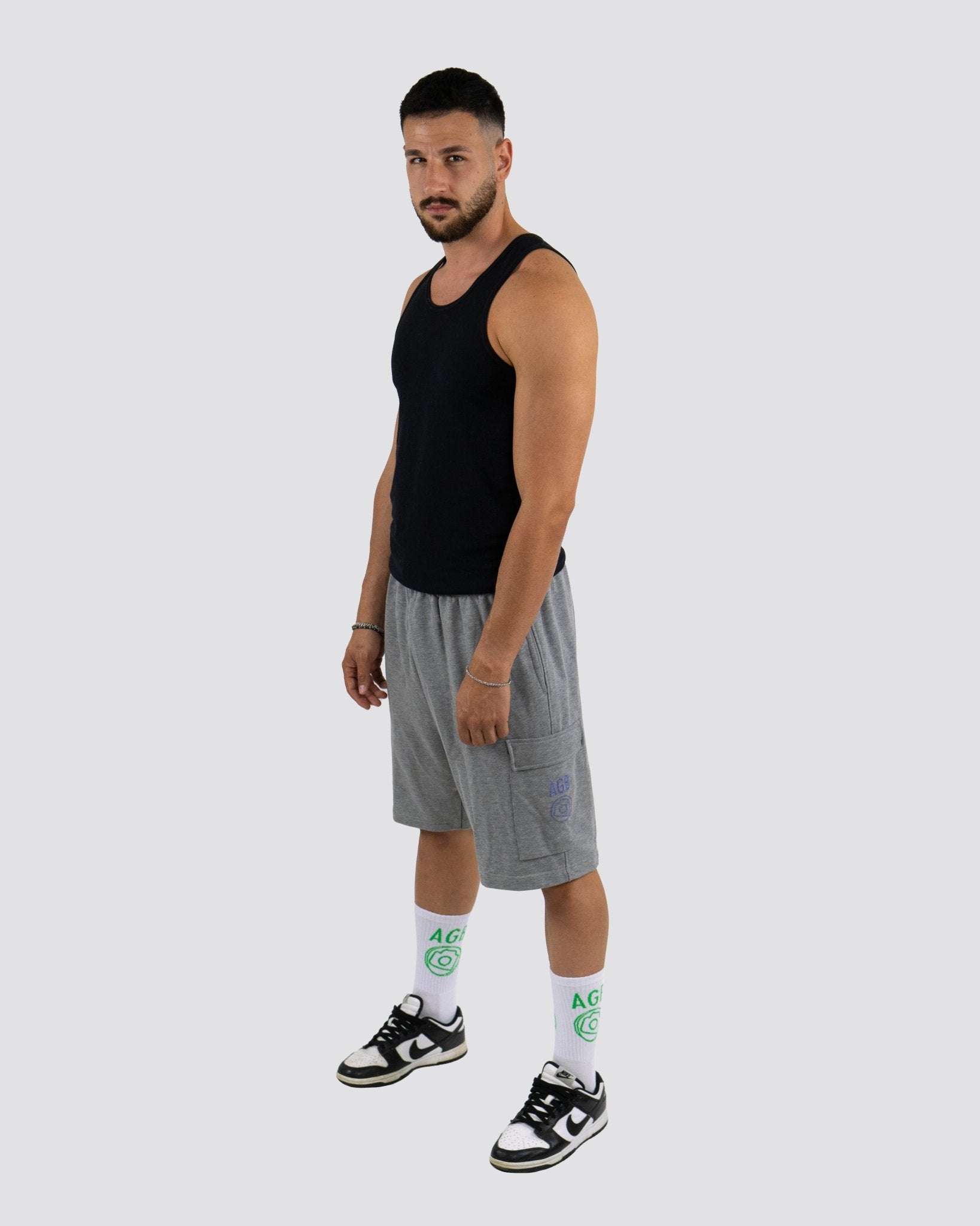 TREMEZZO BERMUDA CARGO UNISEX - A Green Badge - Streetwear Sostenibile Made in Italy